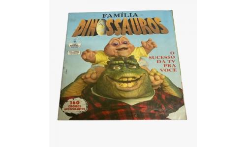 �lbum de Figurinhas Familia Dinossauros